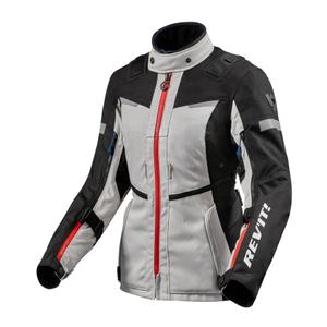 Veste de moto Revit Sand 4 H2O pour femmes, argent et noir soldes