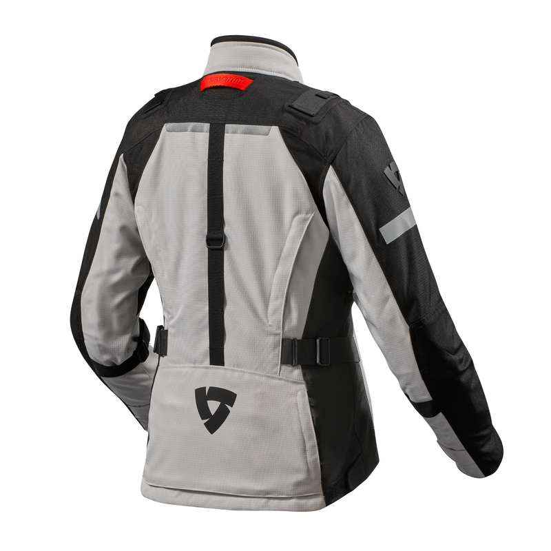 Veste de moto Revit Sand 4 H2O pour femmes, argent et noir soldes