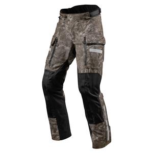Pantalon moto Revit Sand 4 H2O marron court soldes
