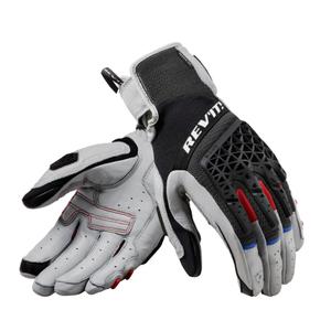 Gants de moto Revit Sand 4 pour femme noir-gris soldes