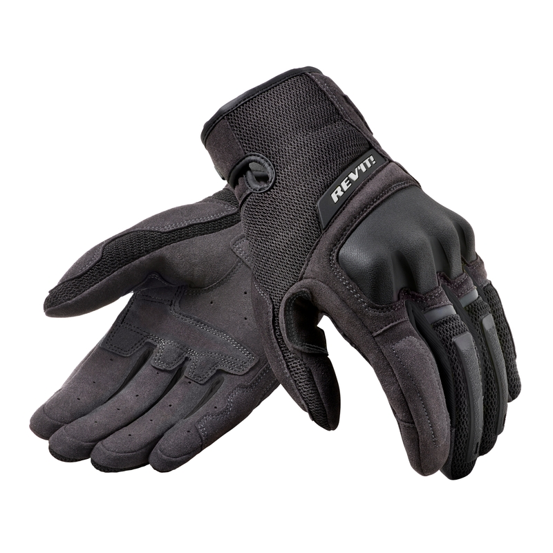 Gants de moto Revit Volcano noir soldes