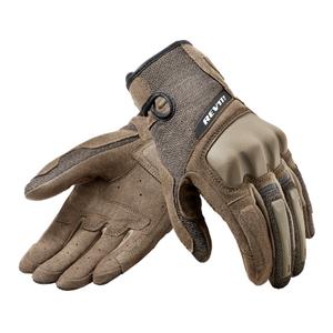 Gants de moto Revit Volcano marron soldes