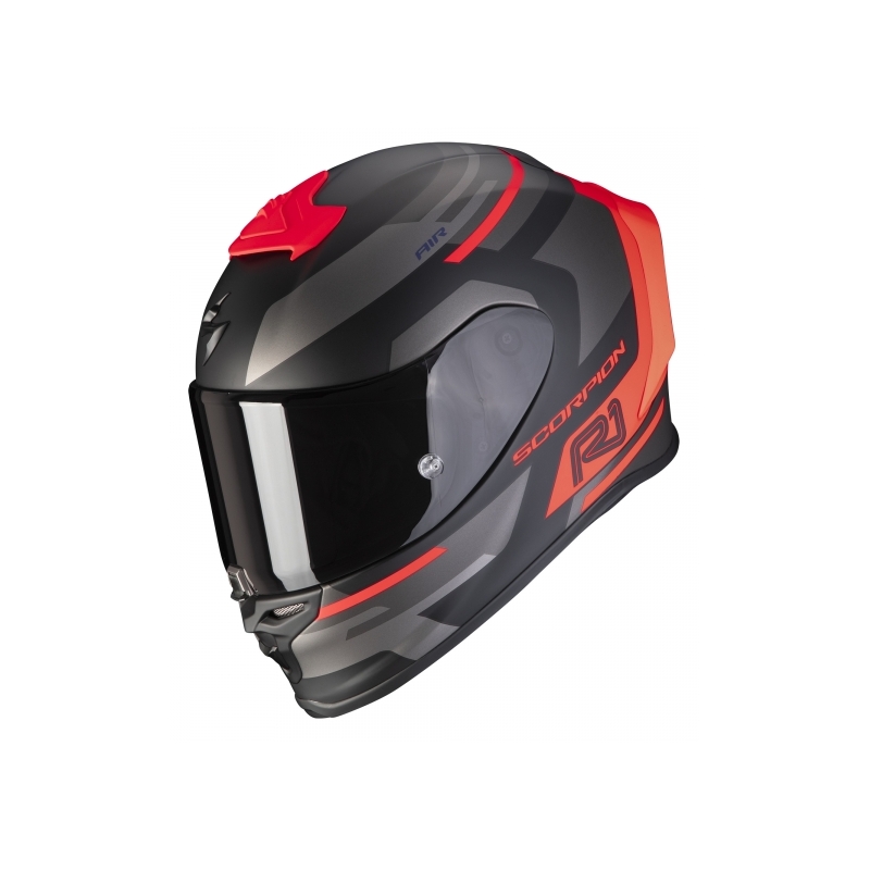 Integrální přilba Scorpion EXO-R1 Air Orbis černo-červená