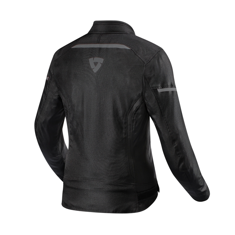 Veste de moto Revit Sprint H2O noir-gris pour femme soldes