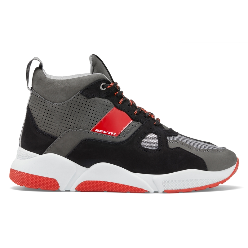 Bottes de moto Revit Astro noir-gris-rouge fluo
