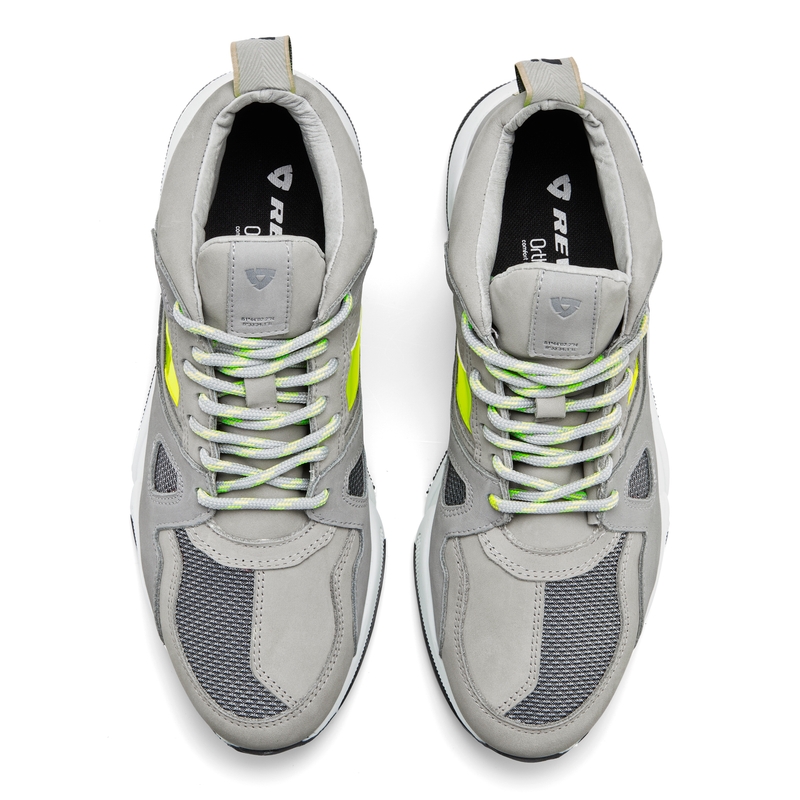 Chaussures moto Revit Astro gris-beige-jaune fluo soldes