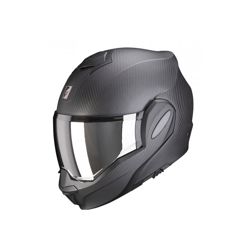 Scorpion EXO-TECH Carbon black matt flip-up helmet