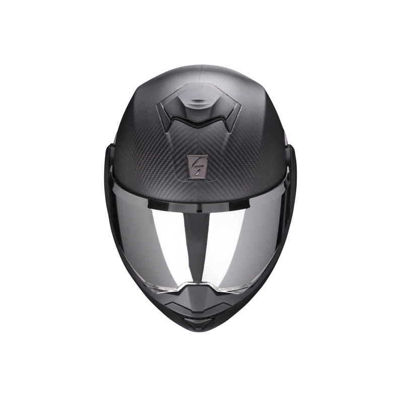 Scorpion EXO-TECH Carbon black matt flip-up helmet
