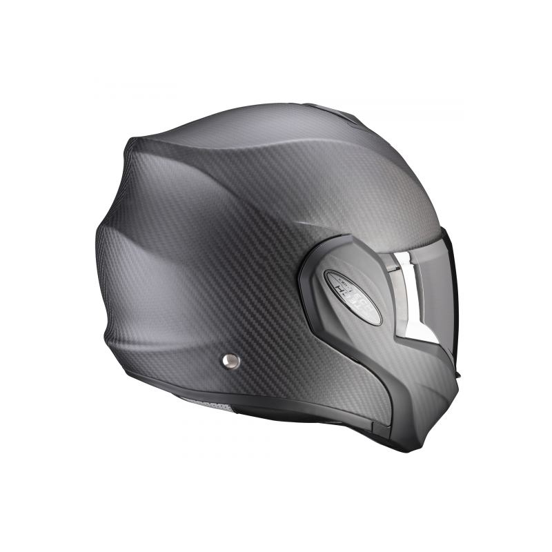 Scorpion EXO-TECH Carbon black matt flip-up helmet