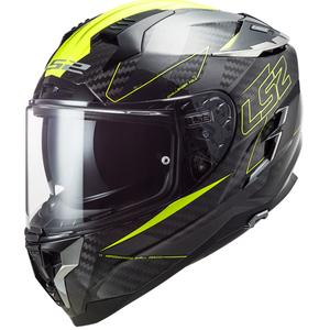 Casque moto intégral LS2 FF327 Challenger CT2 Fold noir-jaune fluo