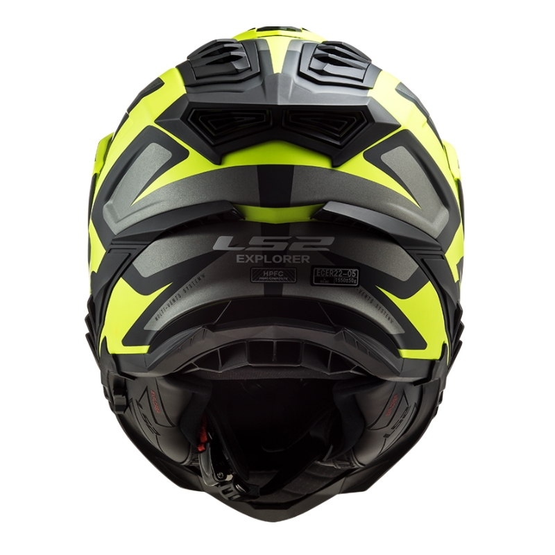 Casque Enduro LS2 MX701 Explorer Alter noir-gris-jaune fluo