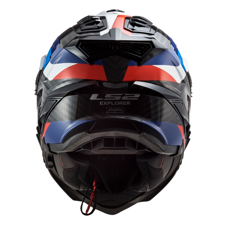 Casque Enduro LS2 MX701 Explorer C Frontier noir-bleu-blanc