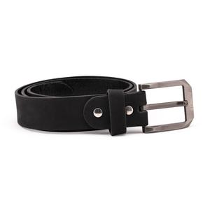 Ceinture en cuir BROGER Alaska noir soldes