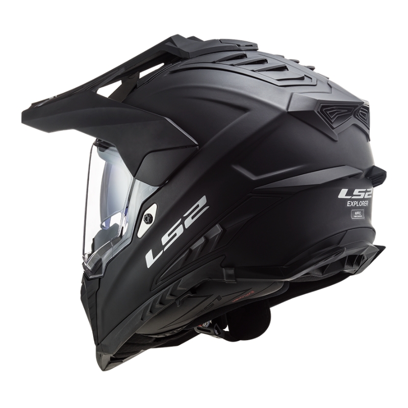 Casque Enduro LS2 MX701 Explorer Solid Black