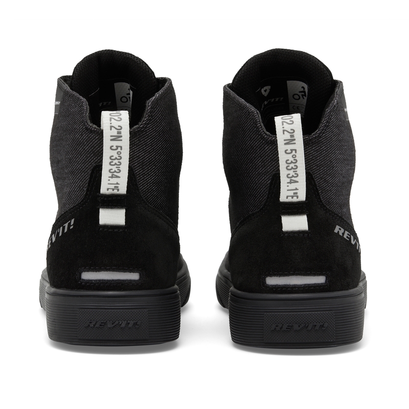 Bottes de moto Revit Delta H2O pour femme, noires