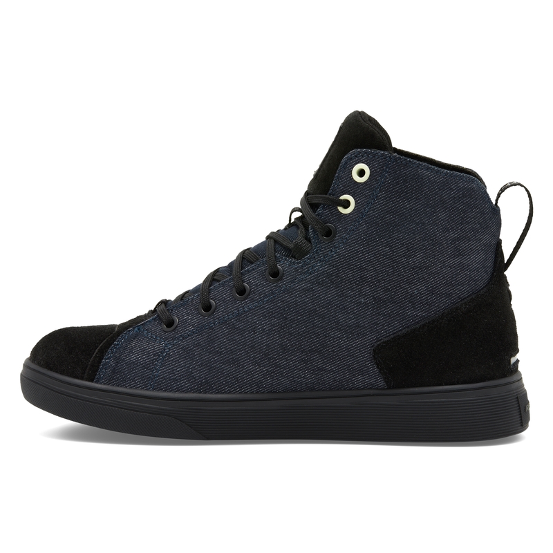 Bottes de moto Revit Delta H2O pour femmes, bleu foncé