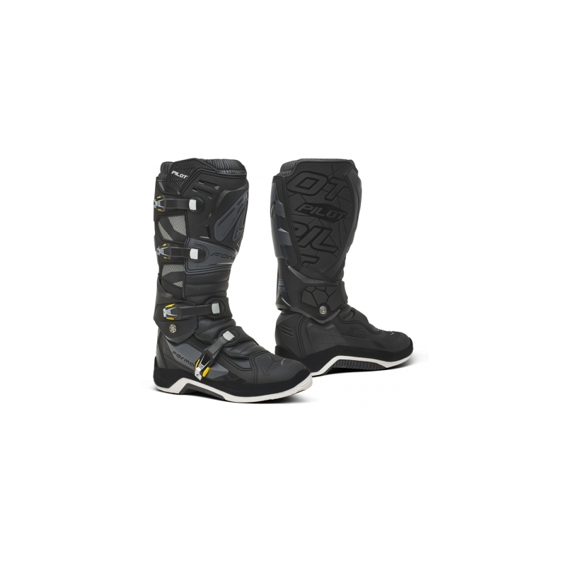 Bottes de moto Forma Pilot noir-gris