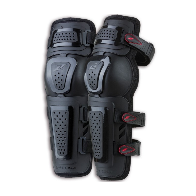 Genouillères moto Zandona Kneeguard Evo noir