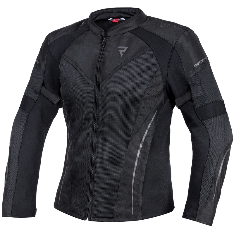 Veste de moto pour femmes Rebelhorn Flux Noir soldes