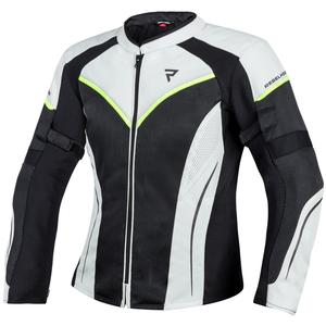 Veste de moto Rebelhorn Flux noir-gris pour femme soldes