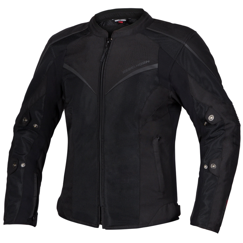 Veste moto femme Rebelhorn Hiflow IV Noir soldes