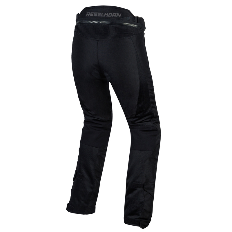 Pantalon Moto Femme Rebelhorn Flux Noir soldes