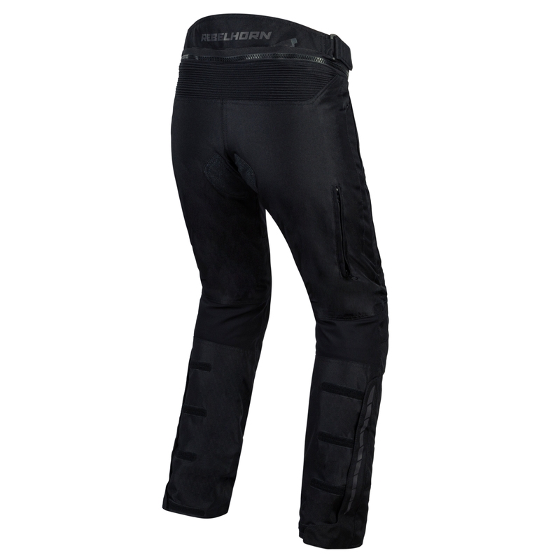 Pantalon moto pour femmes Rebelhorn Hiker III noir soldes