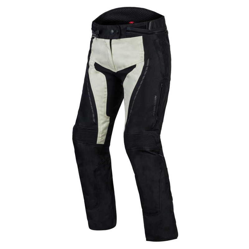 Pantalon moto pour femme Rebelhorn Hiker III noir-gris soldes
