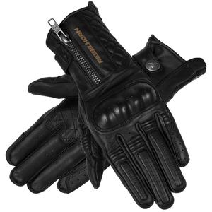 Gants de moto pour femmes Rebelhorn Hunter Black soldes