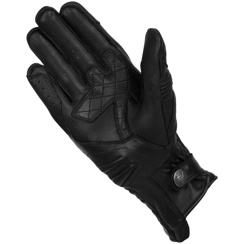 Gants de moto pour femmes Rebelhorn Hunter Black soldes
