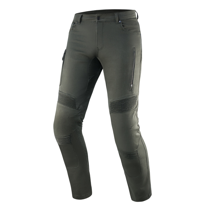 Rebelhorn Vandal Twill Green Motorcycle Jeans soldes