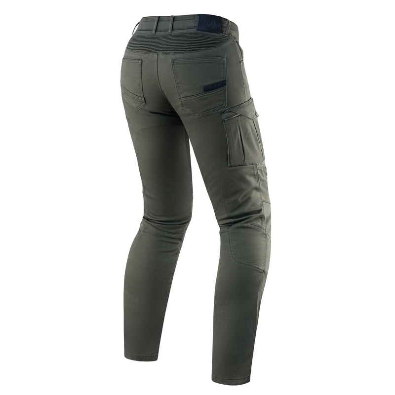 Rebelhorn Vandal Twill Green Motorcycle Jeans soldes
