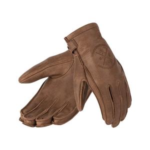 Gants moto femme BROGER Alaska marron soldes