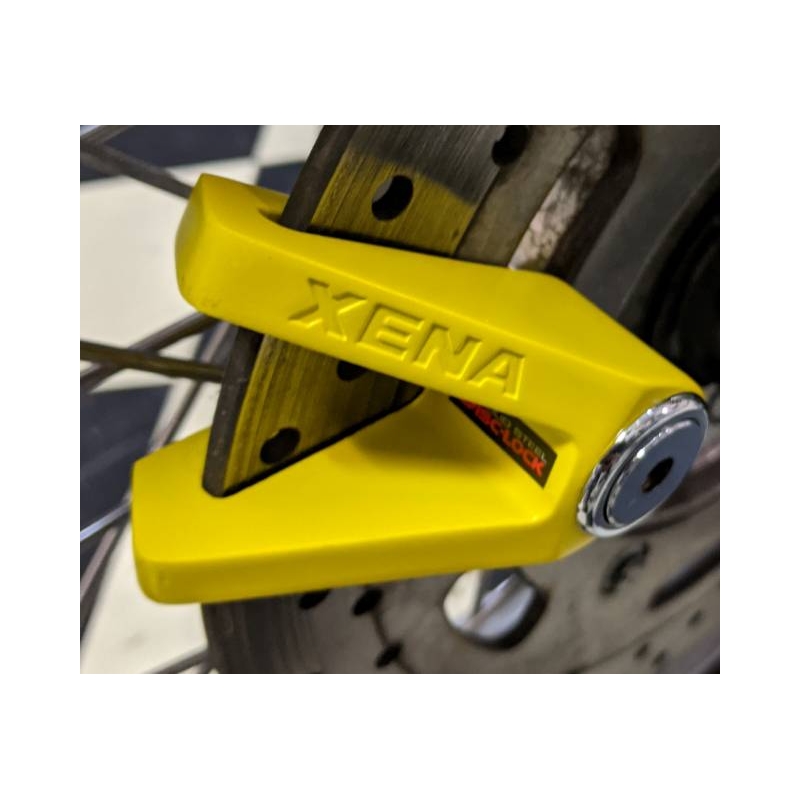 Serrure de frein à disque XENA X2 jaune