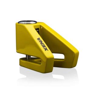 Serrure de frein à disque XENA X2 jaune