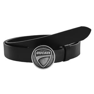 Ceinture moto en cuir avec boucle Ducati
