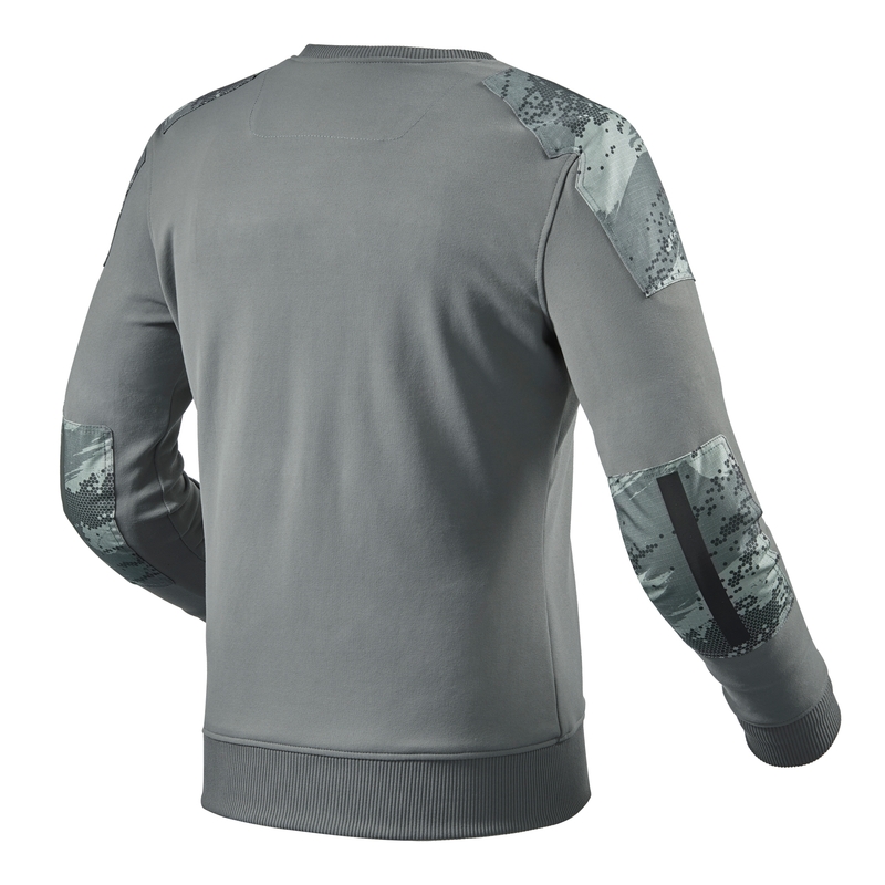 Revit Whitby - Sweat à capuche moto gris soldes