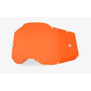 Plexi 100% Racecraft 2/Accuri 2/Strata 2 orange (Anti-brouillard)