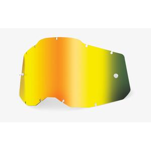 Plexi 100% Racecraft 2/Accuri 2/Strata 2 miroir doré (Anti-buée)