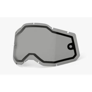 Plexi 100% Racecraft 2/Accuri 2/Strata 2 double smoke (Anti-fog)
