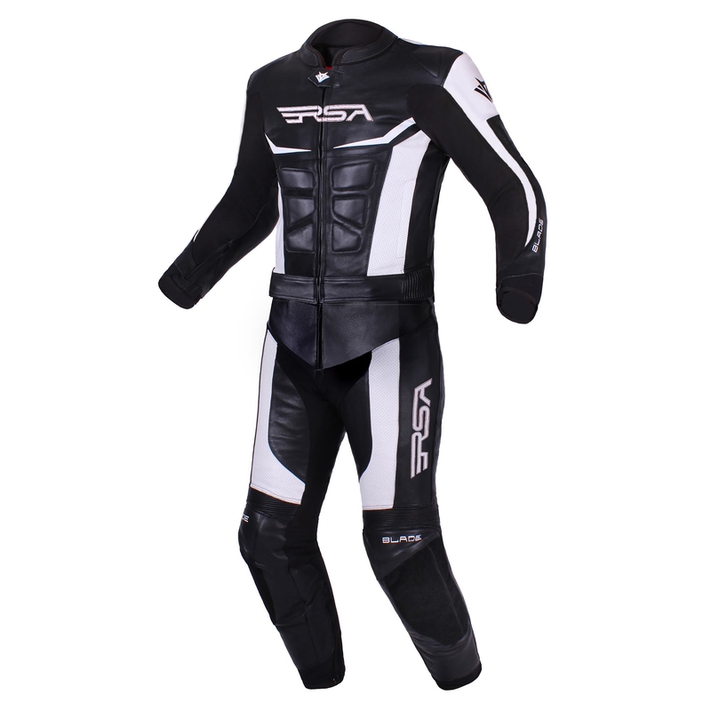 Combinaison noire et blanche RSA Blade pour hommes soldes