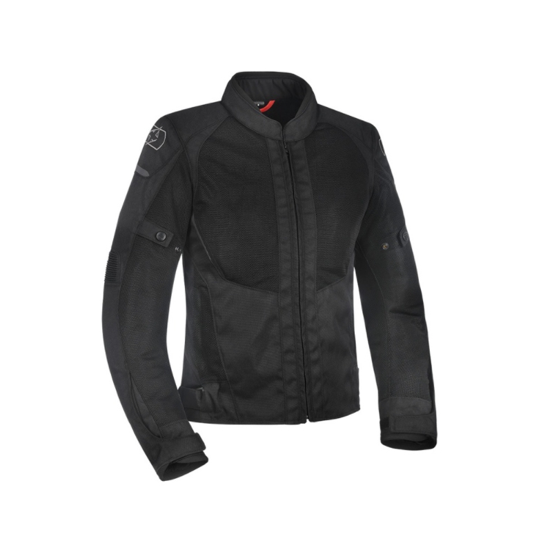 Veste moto Oxford Iota 1.0 Air noire pour femme