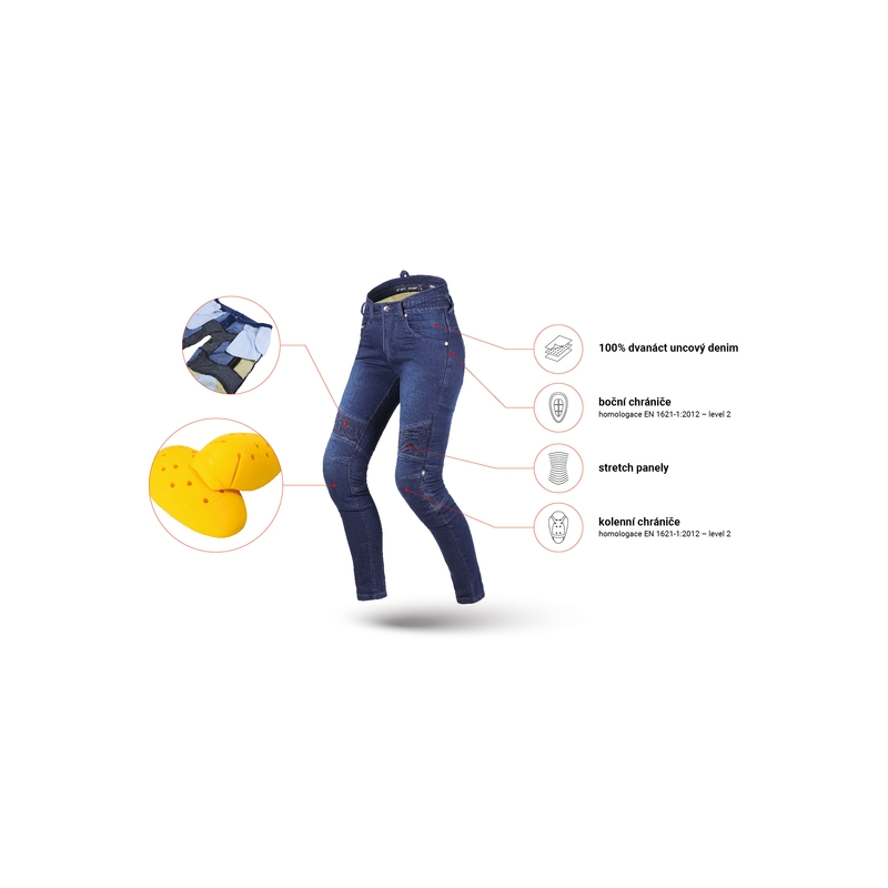 Jean bleu CE Slim fit Street Racer Spike II pour femme
