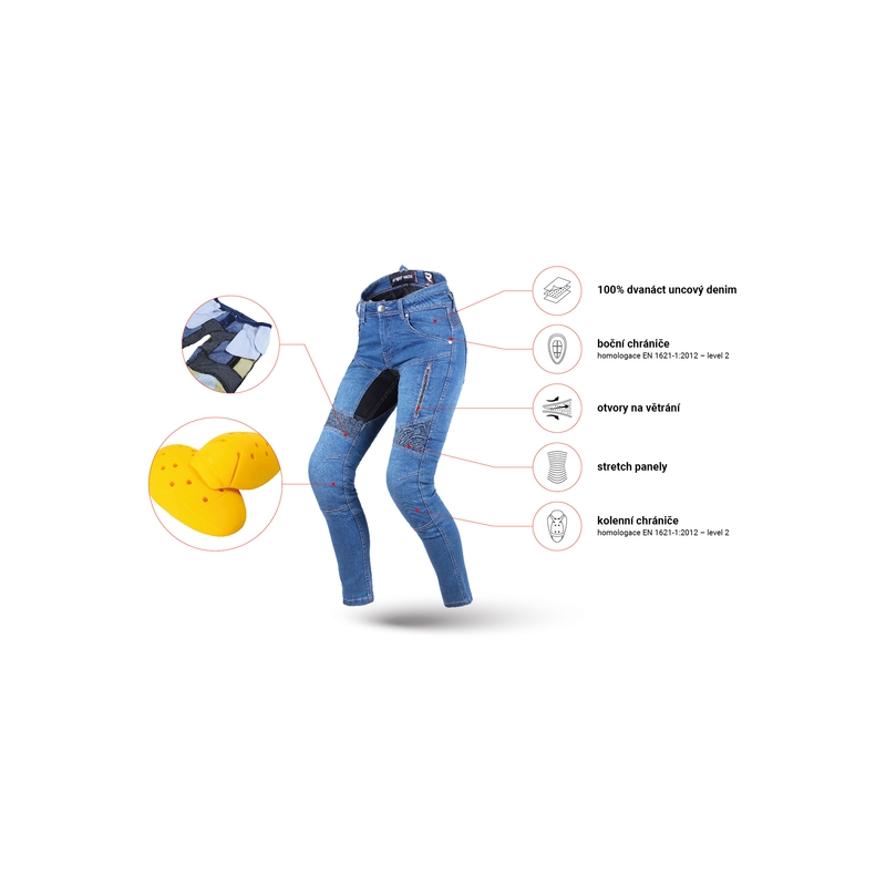 Jean femme Street Racer Stretch II Slim fit CE bleu
