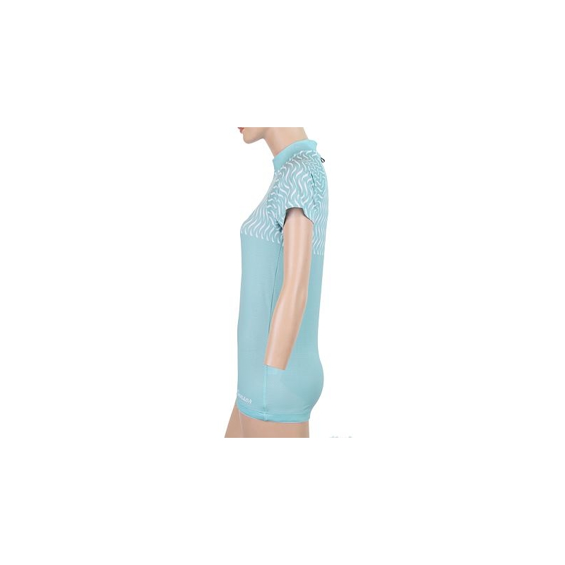 Maillot femme Sensor Wave light green - manches courtes soldes