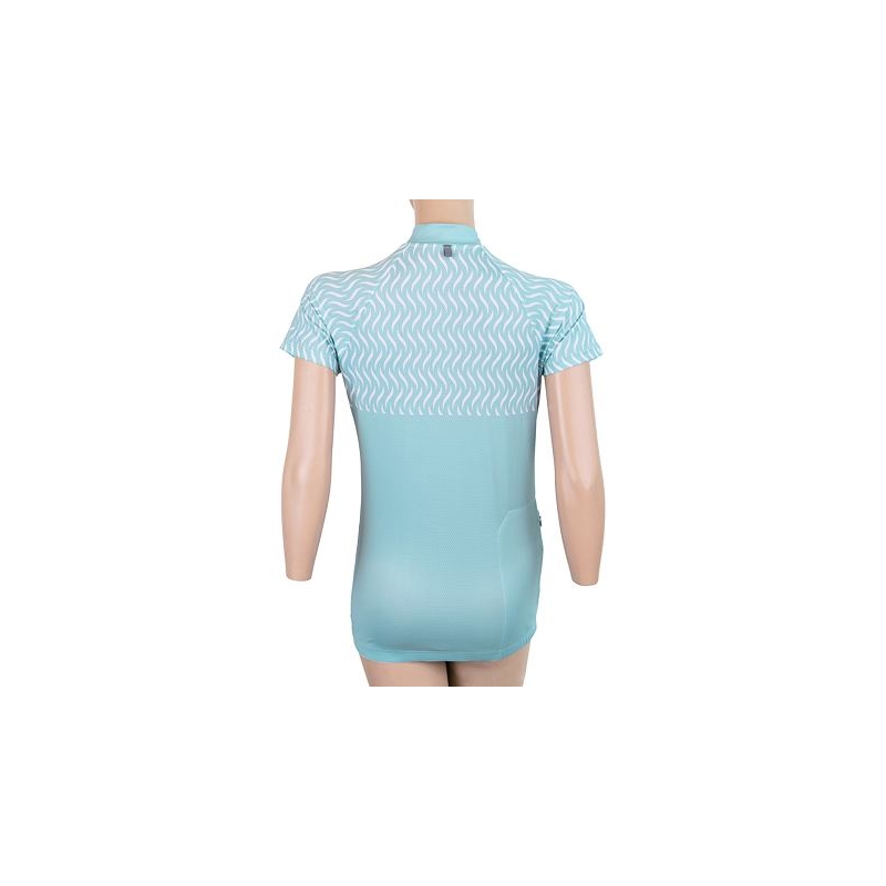 Maillot femme Sensor Wave light green - manches courtes soldes