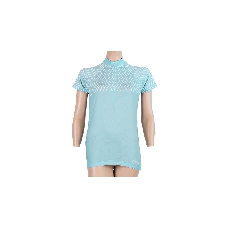 Maillot femme Sensor Wave light green - manches courtes soldes