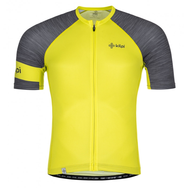 Maillot Kilpi Selva jaune-gris - manches courtes soldes