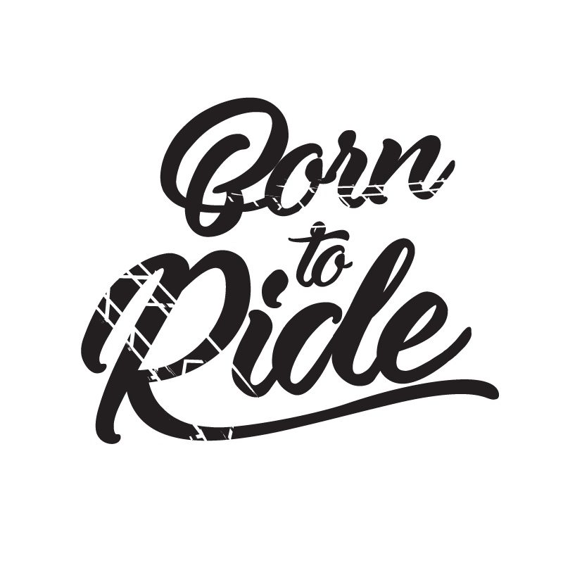 Autocollant Born to Ride