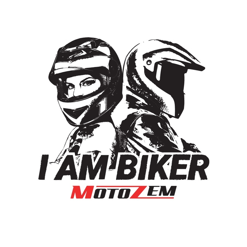 Autocollant MotoZem I Am Biker